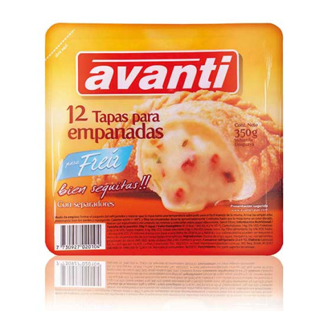 Oblea de Empanada para freir (12uds en pack de 330g)