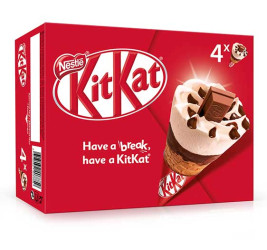 Cono KitKat (pack de 4uds)