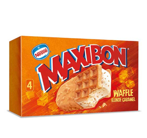 Sandwich Maxibon waffle (pack de 4uds)