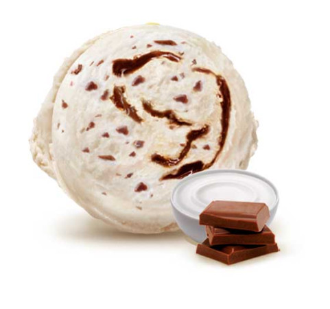 Tarrina sabor Stracciatella de 4,5L