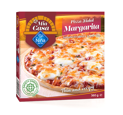 Pizza Margarita Halal (1ud x 360g)