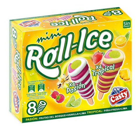 Rollice mini (pack de 4uds Pasion 4uds Tropical)