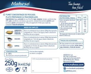 Fumet de pescado de roca (pack de 250g) - 5 Océanos