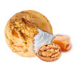 Bandeja de Nata, Caramelo y Nueces (tarrina de 6L) sin glute - 5 Océanos