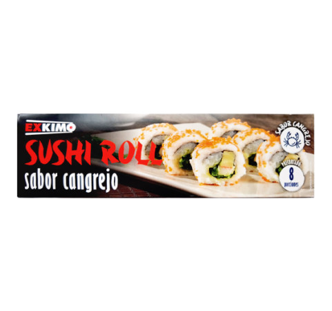 Sushi Roll sabor Cangrejo (estuche de 213g)