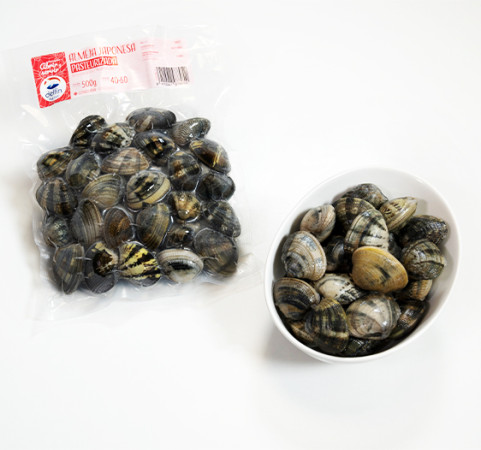 Almeja Japonesa pasteurizada 40/60 uds/kg (bolsa de 500g)