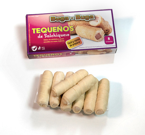 Tequeño Salchicha Queso (pack de 250g)