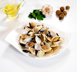 Almeja cocida del Pacífico