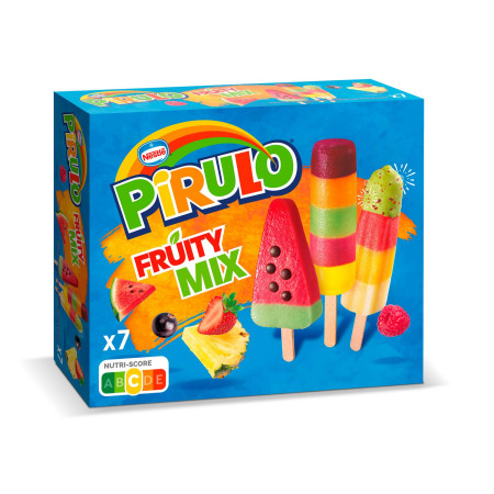 Pirulo Fruity Mix  (pack de 7uds)