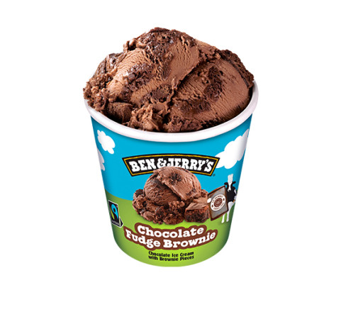 Tarrina Ben & Jerrys Chocolate Brownie (tarrina de 465ml)