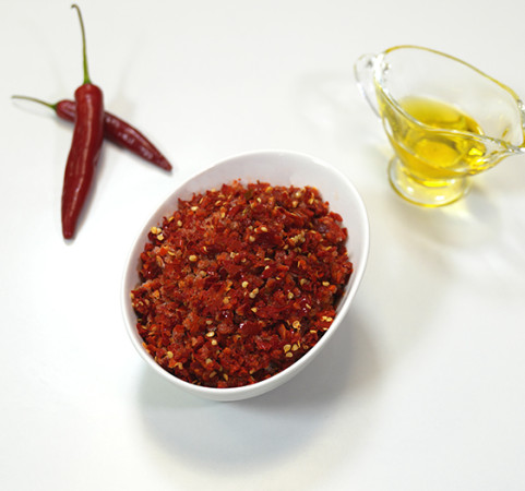 Chile Rojo en cubos (bolsa de 250g)