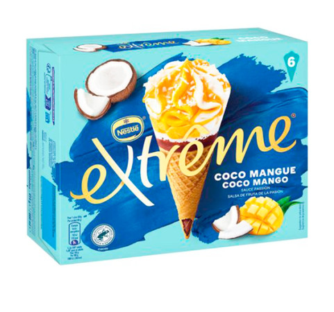 Extreme cono Coco Mango (pack de 6uds)