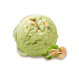 Tarrina de sabor a pistacho...