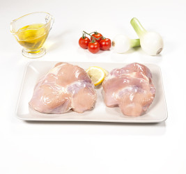Muslo de pollo s/hueso y...