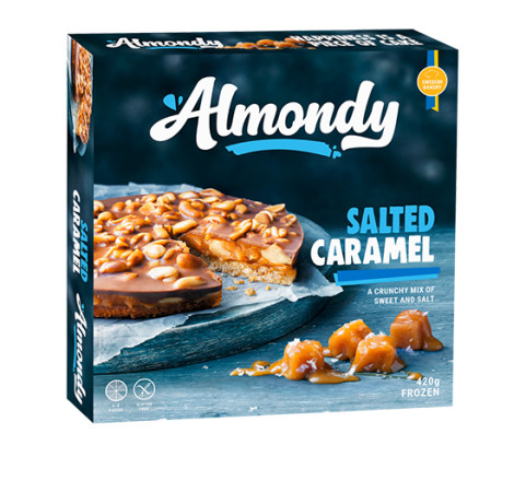 Pastel de caramelo salado (1ud x 420g)