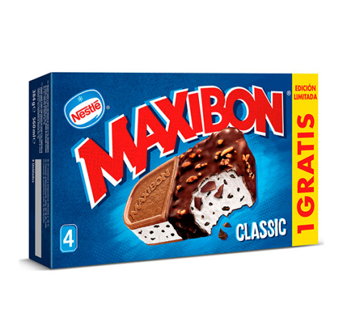 Maxibón nata (pack 3+1gratis uds x 140ml)