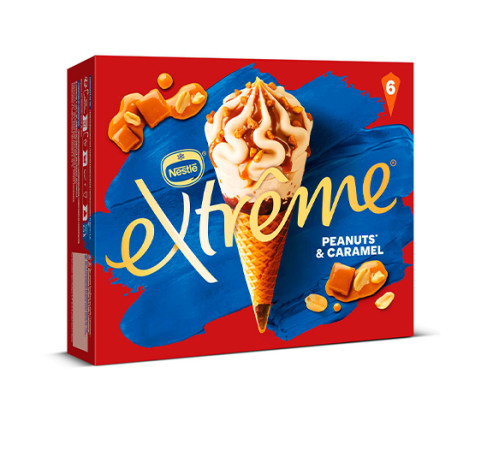 Cono Extreme Peanut (pack 6uds x 120ml)