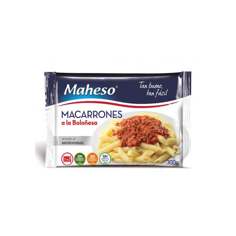 Macarrones bolognesa (pack 300g)