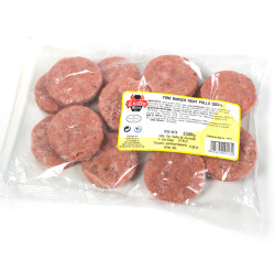 Hamburguesa mini pollo (bolsa 500g)