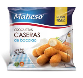 Croqueta casera de Bacalao...