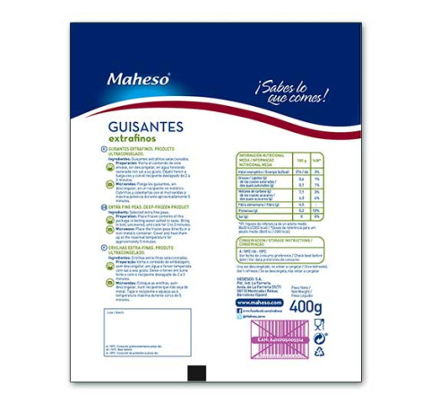 Guisante extrafino (bolsa de 1kg)