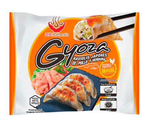 Gyoza de Pollo y Verdura (bolsa de 600g)