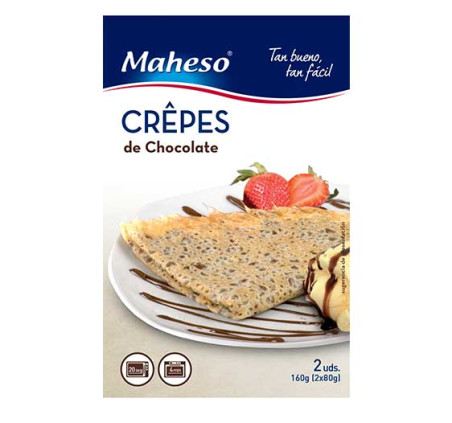 Crepe de chocolate (estuche de 160g)