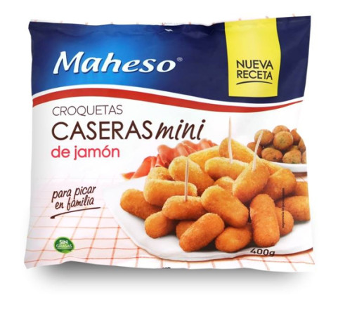 Mini croqueta casera de Jamón (bolsa de 500g)