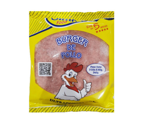 Burger de Pollo (3uds x 80g)