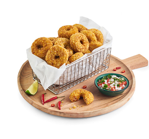 Aros de Pollo Tex Mex (bolsa de 500g)