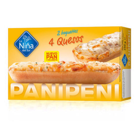 Panipeni 4 quesos (2uds x 125g)