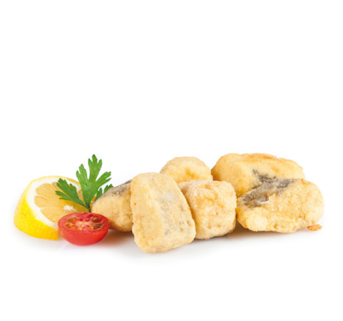 Taquitos de Bacalao enharinados (bolsa de 400g)