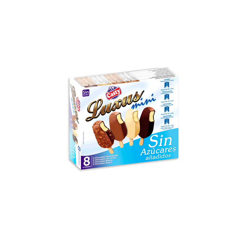 Mini Luxus Sin Azúcar ( pack de 8uds)