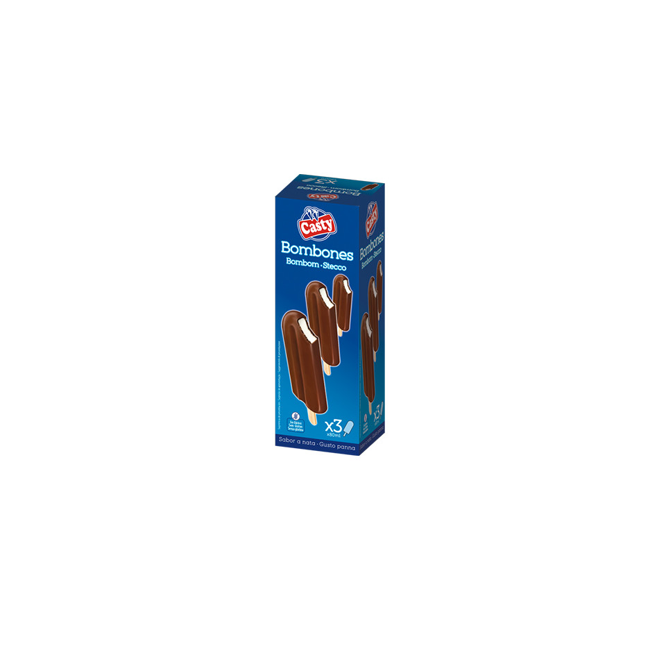 Bombón nata 3 unidades ( 3 x 80ml )