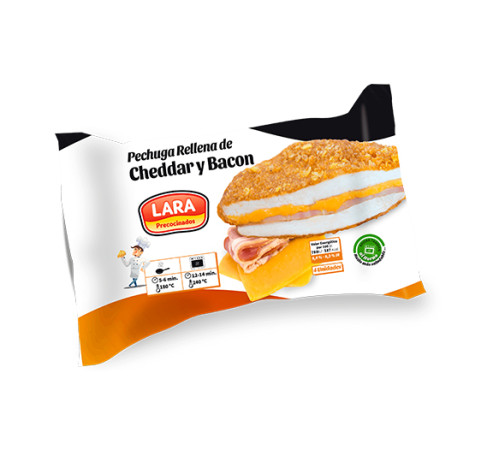 Pechuga rellena Cheddar y Bacon (bolsa de 460g)