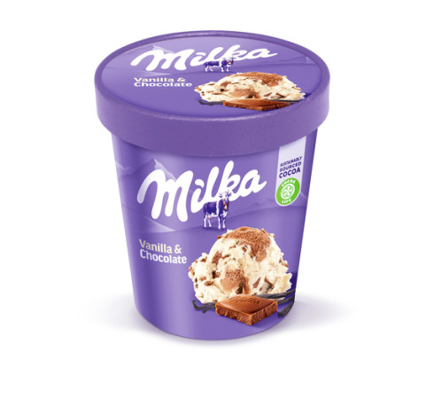 Milka Tub Vainilla Chocolate (425ml)