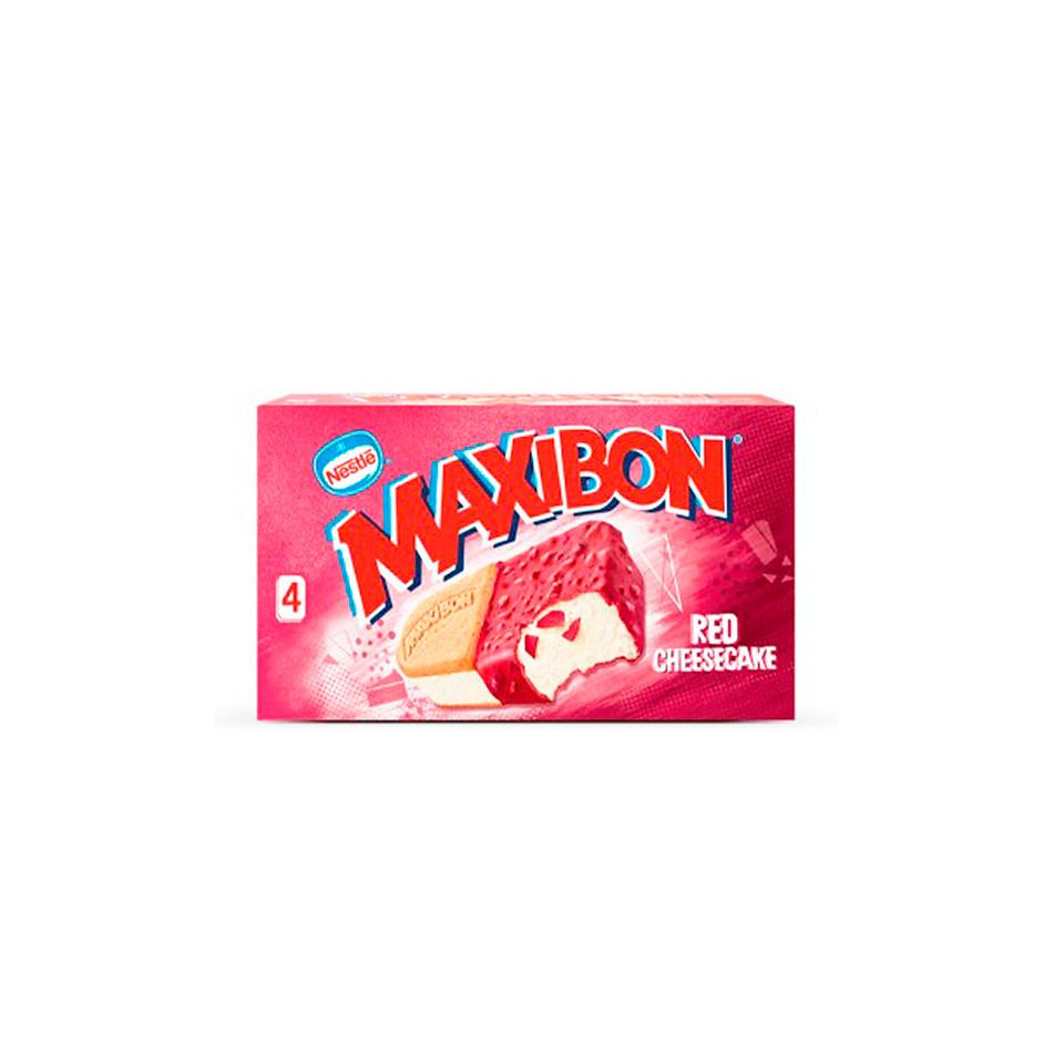 Maxibón Red Cheesecake (pack 4uds x 140ml)