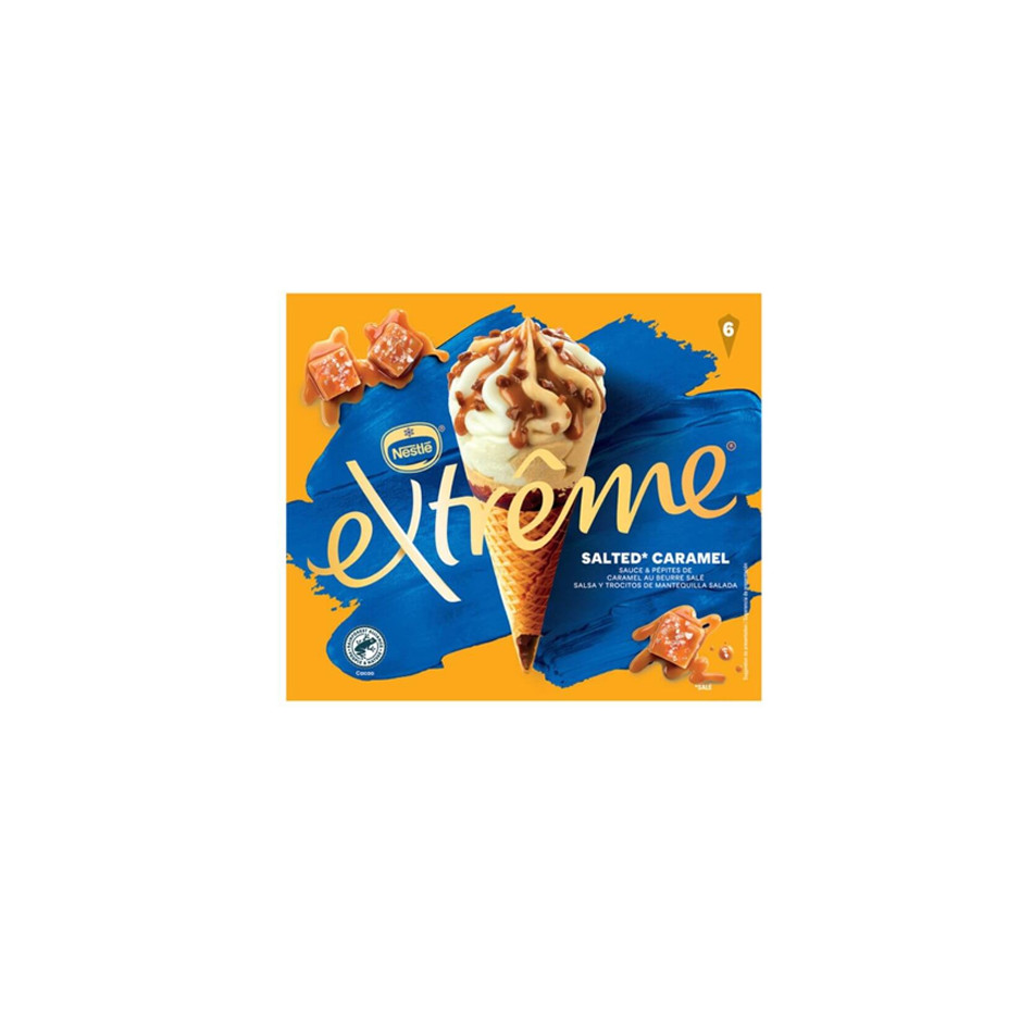 Extreme cono Salted Caramel (pack 6uds x 110ml)