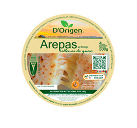 Arepa de queso (pack 4uds)
