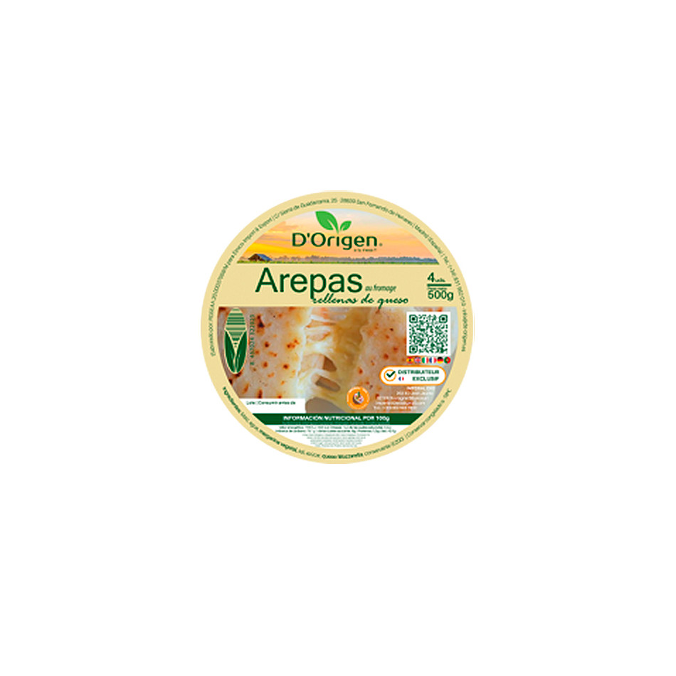 Arepa de queso (pack 4uds)
