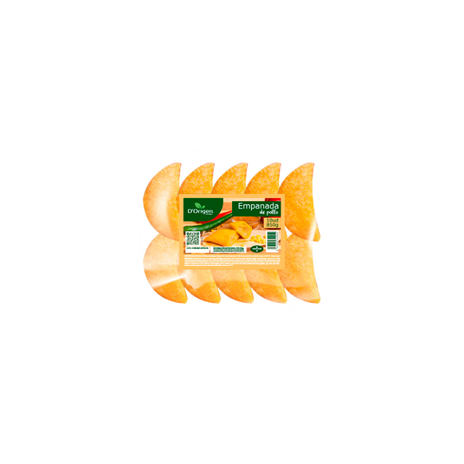Empanada Colombiana con pollo (pack 800g con 10uds)