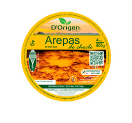 Arepa de Choclo con queso (pack 500g)