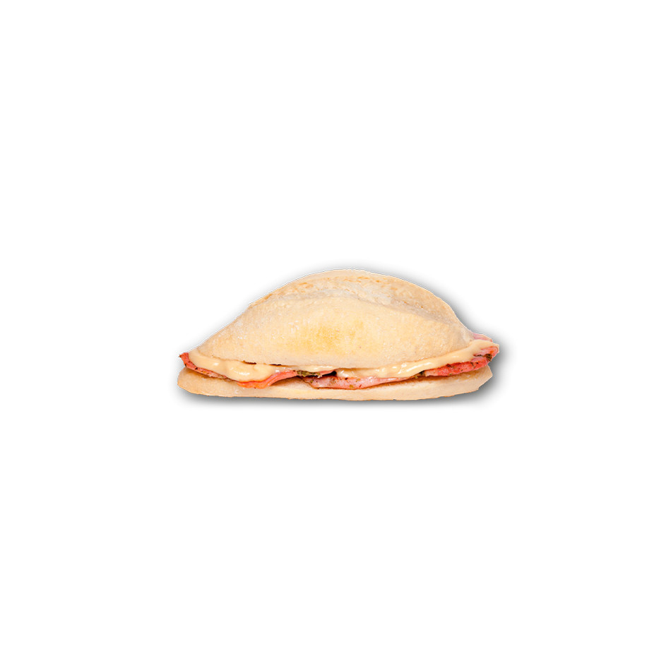 Montadito lomo al whisky (unidad 100g)