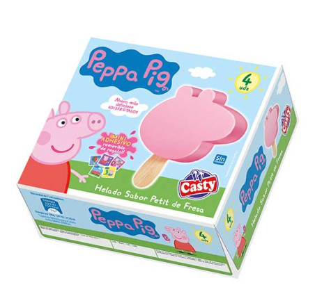 Peppa pig (pack 4 x 75ml)