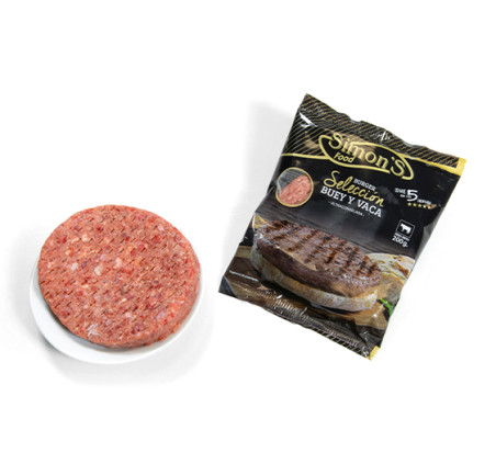 Hamburguesa de buey y vaca (1ud 200g)