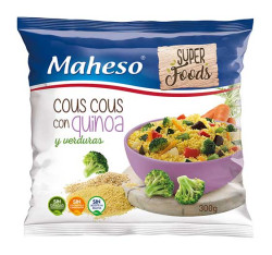 Cous cous verduras y Quinoa (bolsa de 300g)