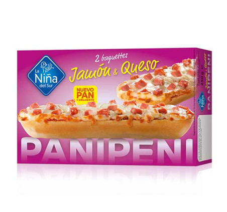 Panipeni jamon y queso ( ud 250g)