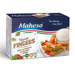 Finger de Mozzarella y Pomodoro con Albahaca (estuche 240g)