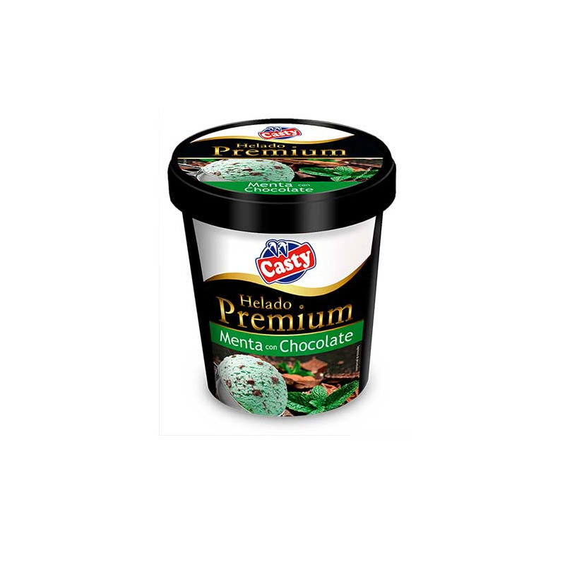 Tarrina menta con chocolate ud 500ml