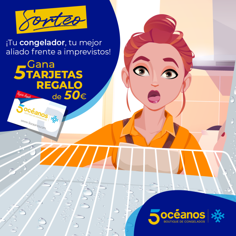 ¡Participa en el sorteo de 5 tarjetas regalo!